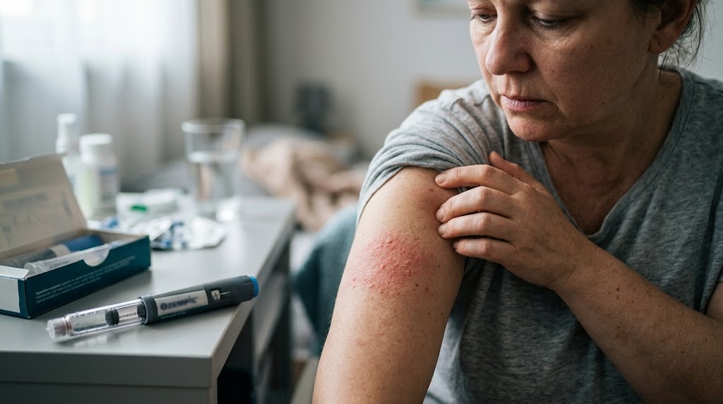 Skin sensitivity on semaglutide