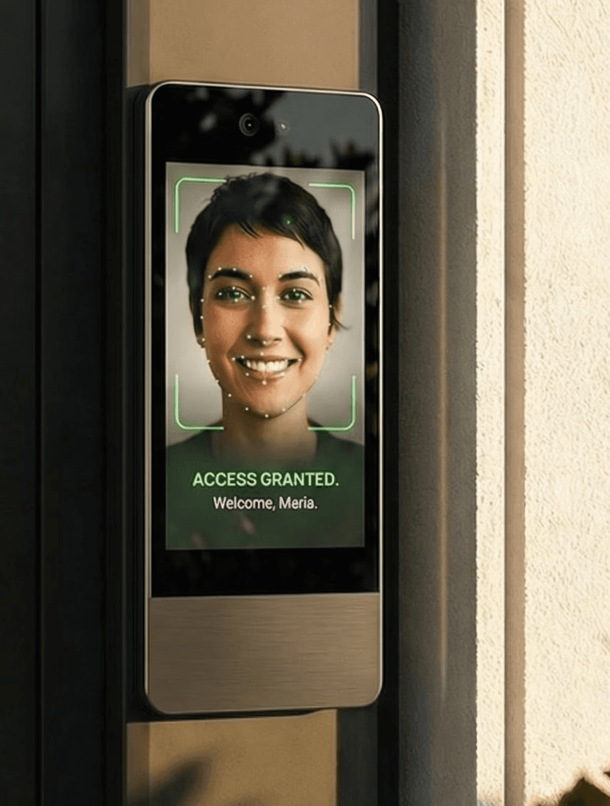 Face Recognition Entry Video Phone System by Domo Properties