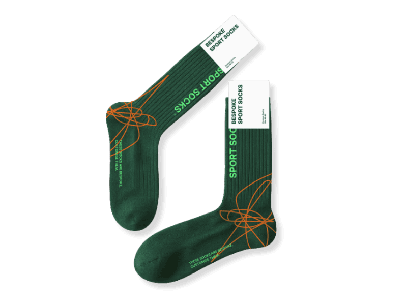Custom bespoke sport socks for corporate gifts and event giveaways