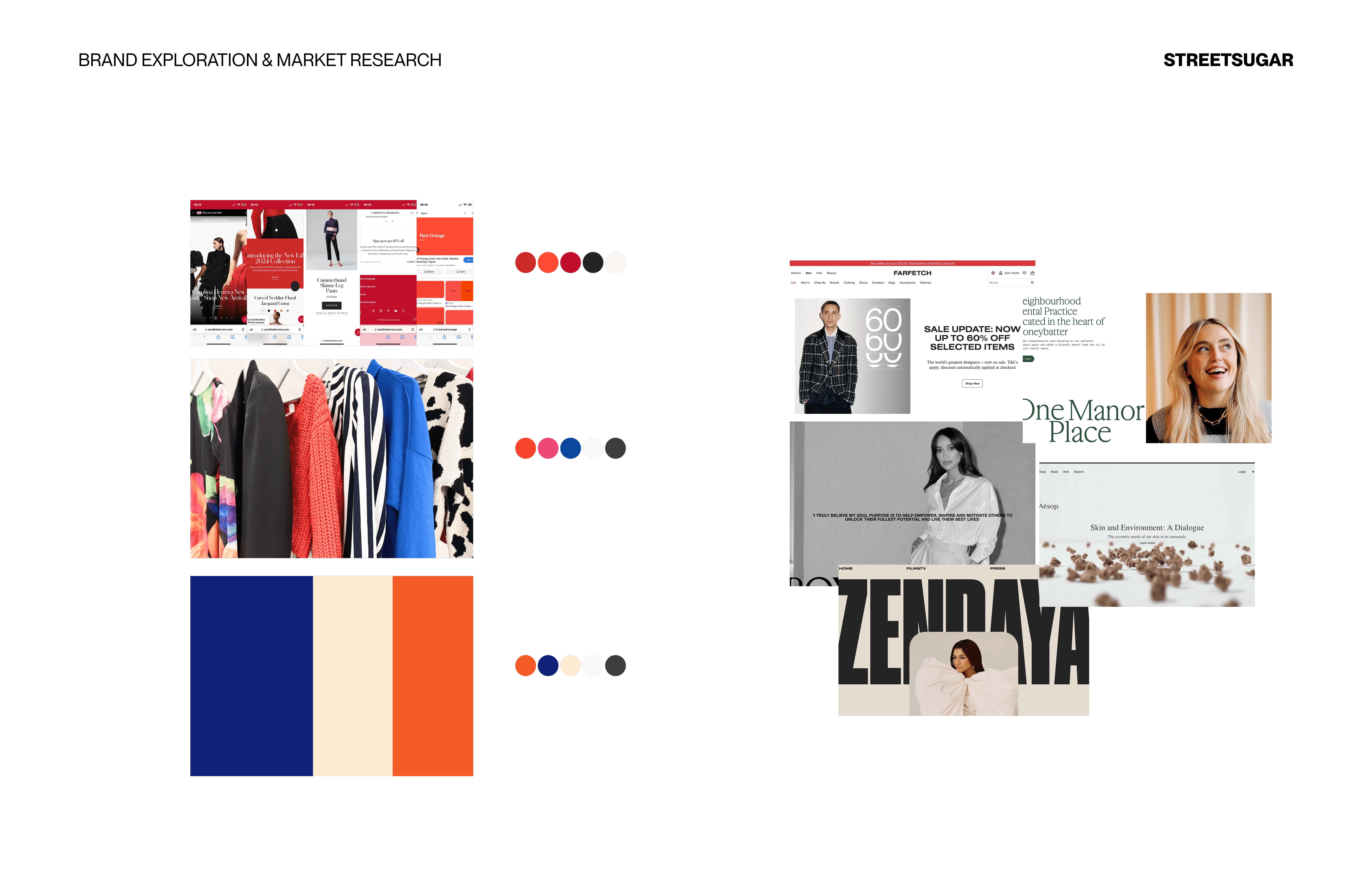 A mockup of a Macbook for the about us page of the hair salon website