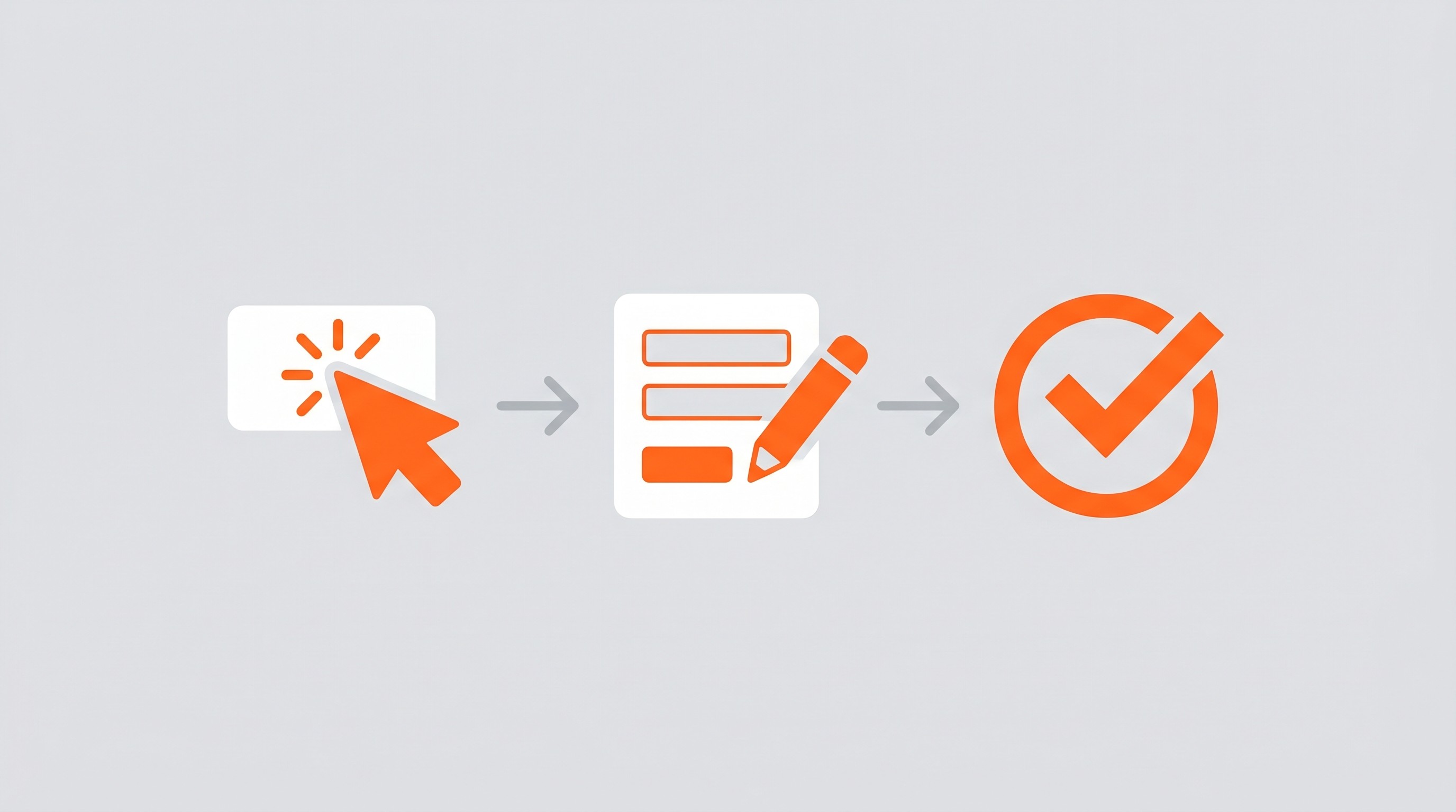 A clean ilustration of conversion rate optimization