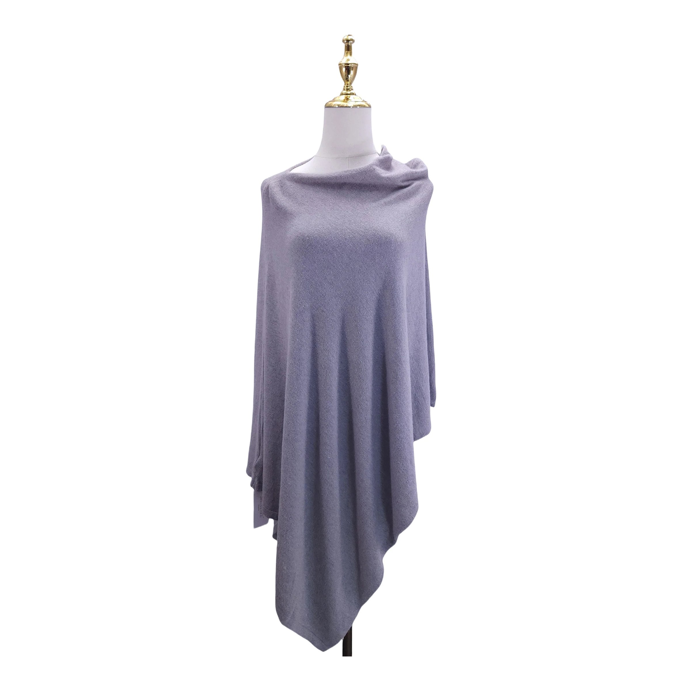 Light Grey Neutral  Poncho