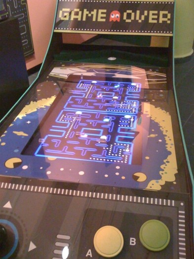 pac-man video game machine