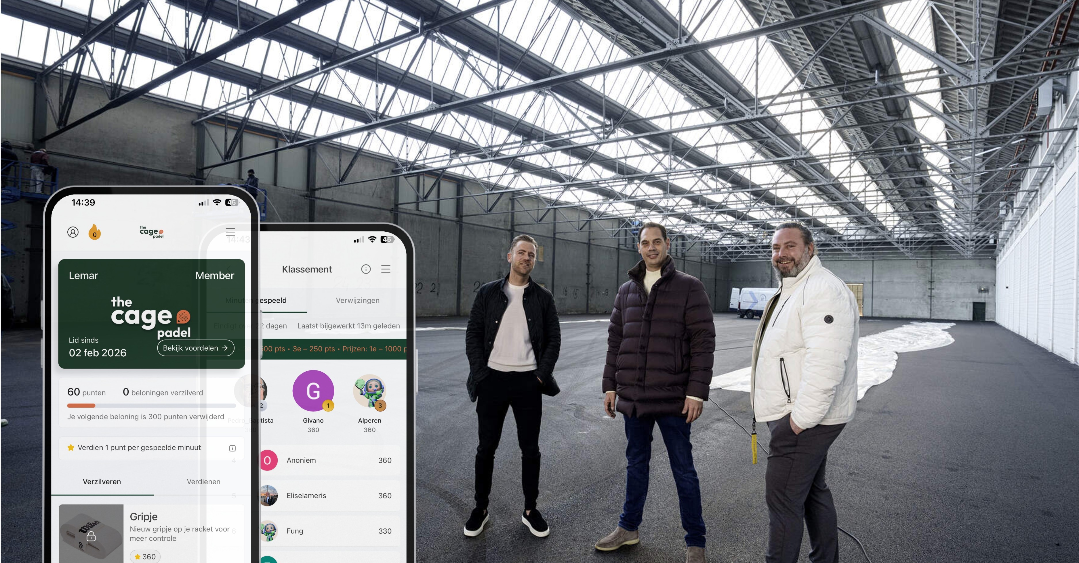 Cage-Padel-Using-Authic's-Loyalty-Apps