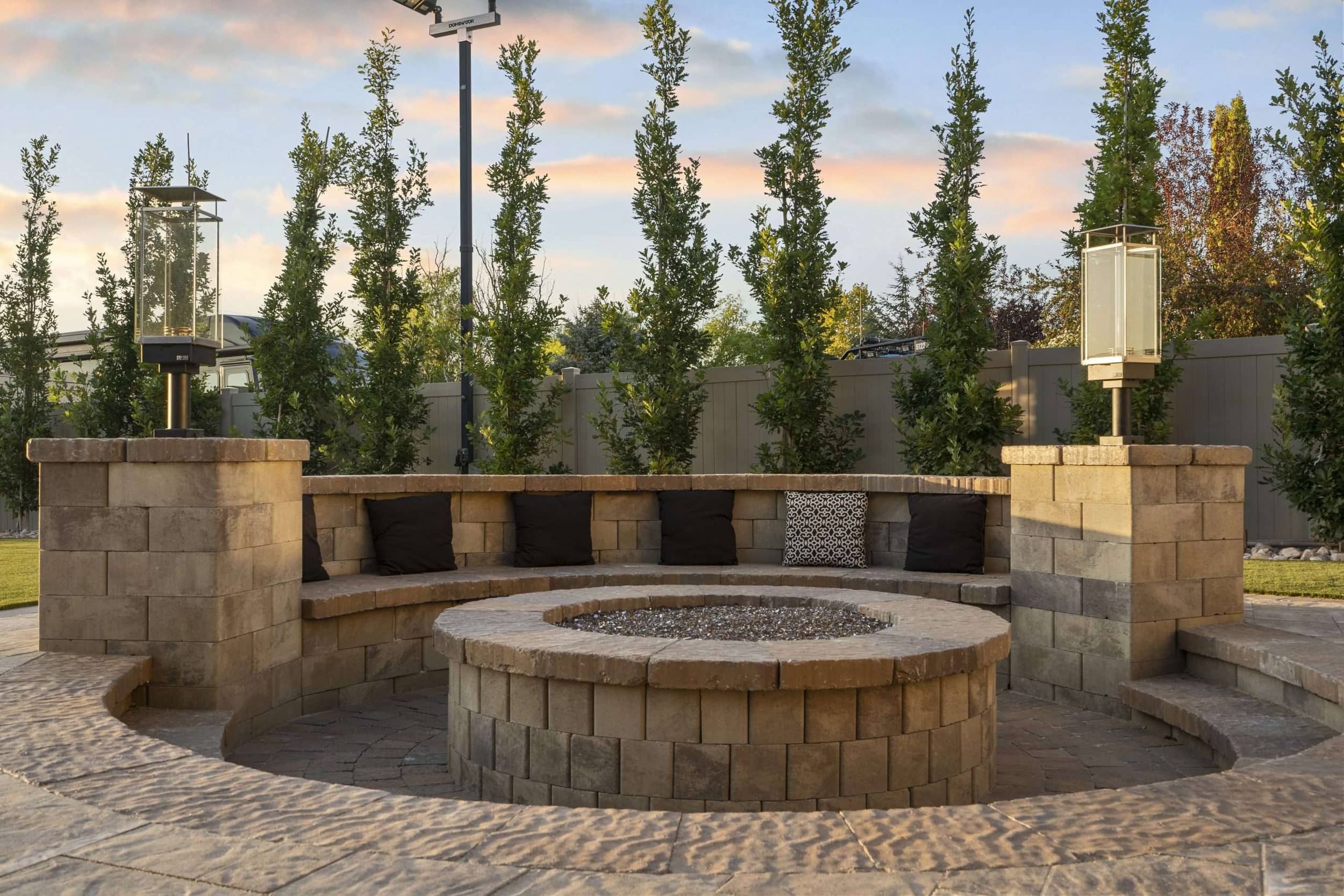Fire Features by All States Landscaping