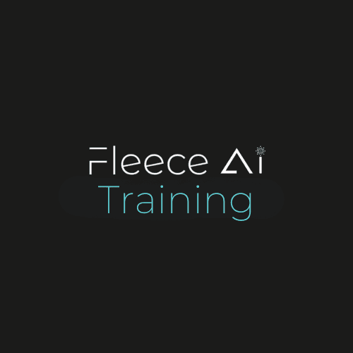 Fleece AI Training logo - Practical AI and no-code training programs designed to empower teams, drive adoption, and make AI a real internal capability.