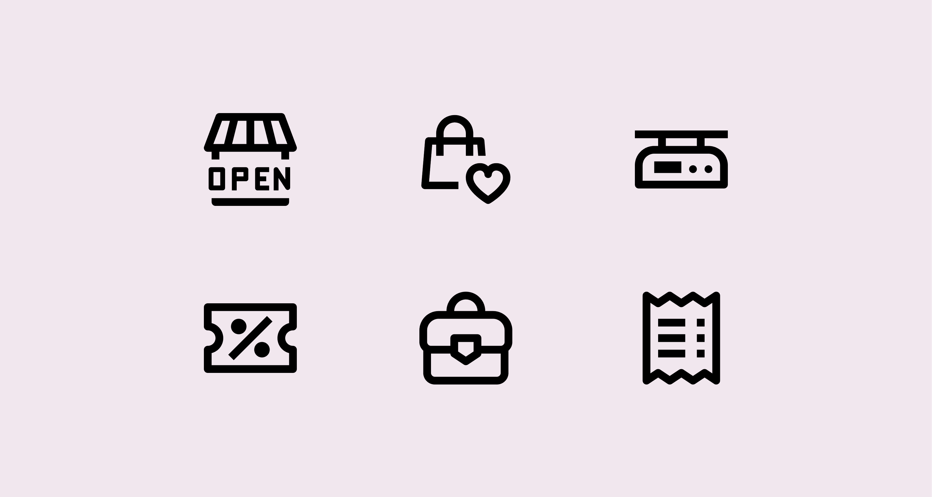 Nova Line Ecommerce Icon Set