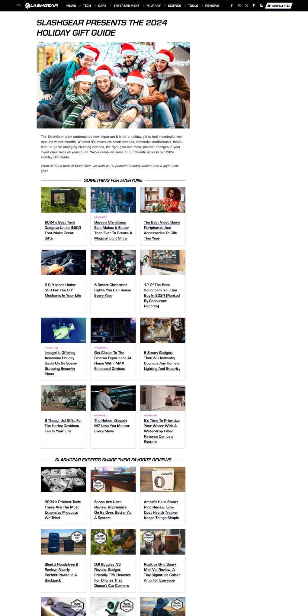 Screenshot of the article