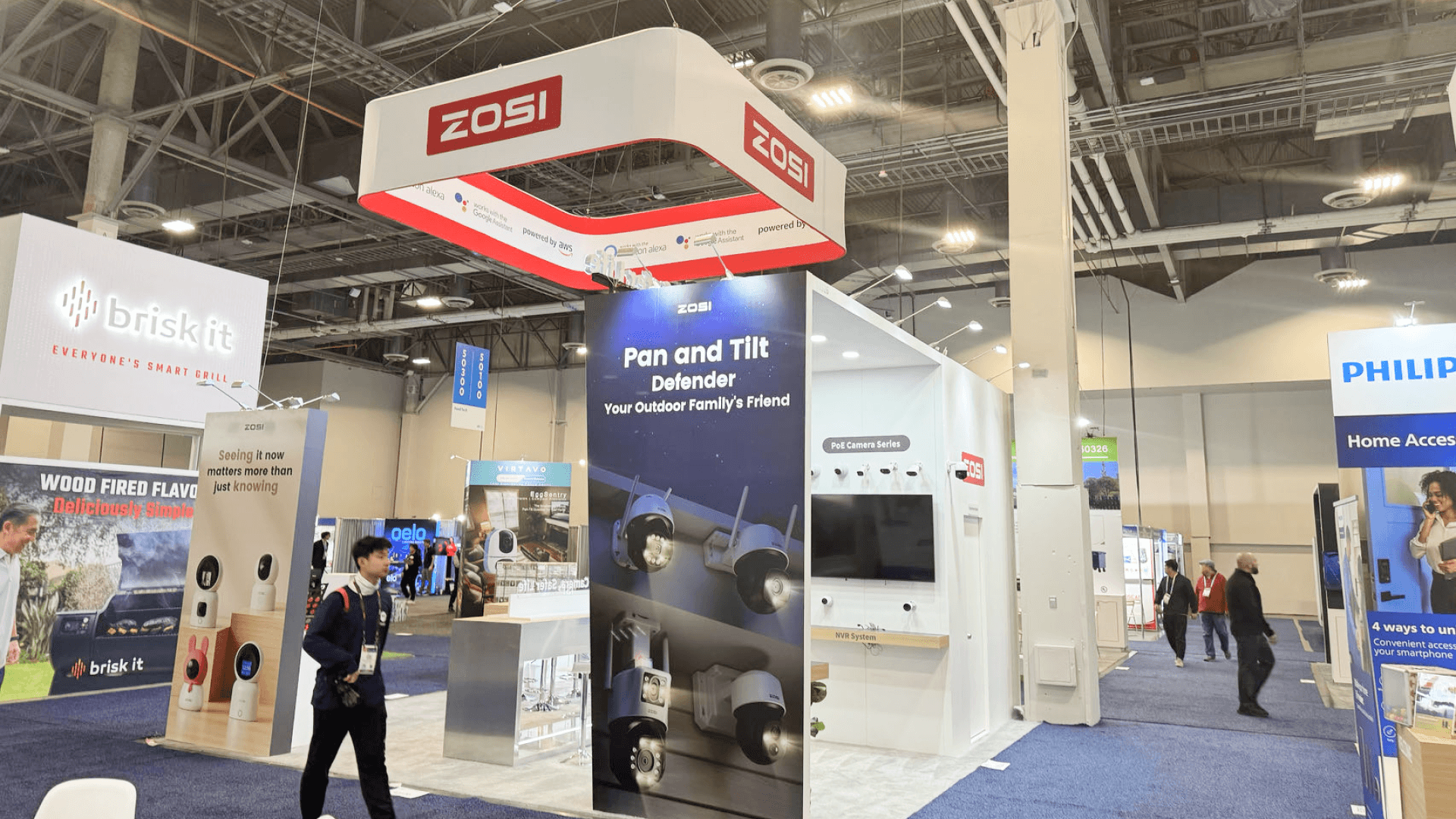 20x20 cannabis product trade show booth designed for lifestyle brand presentation at MJBizCon Las Vegas