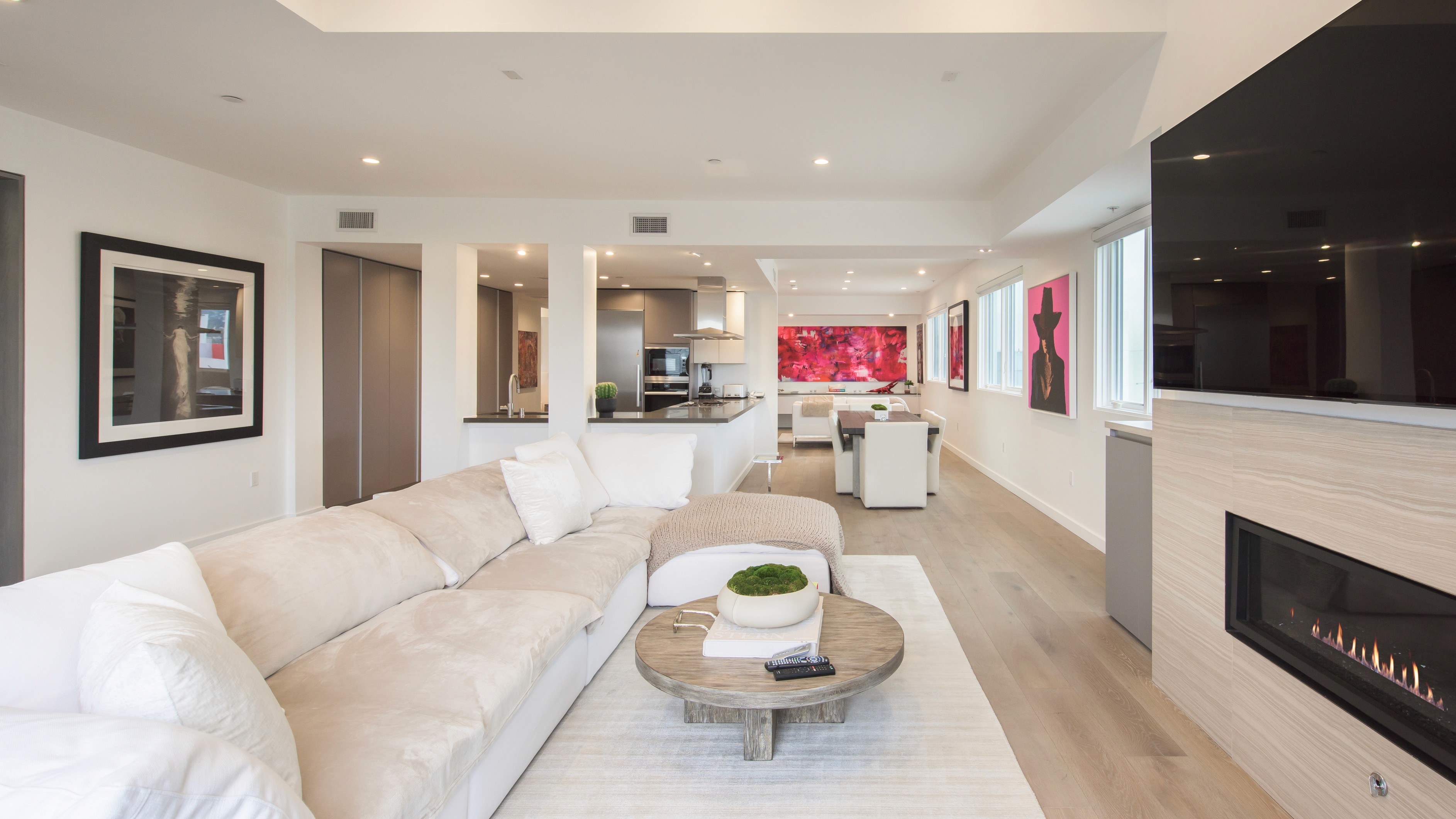 Image of Futuristic dining area