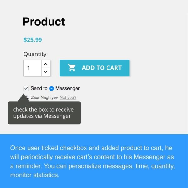 woocommerce plugin messenger