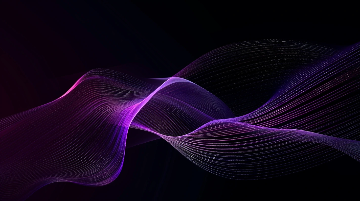 Hero image with abstract blue pattern