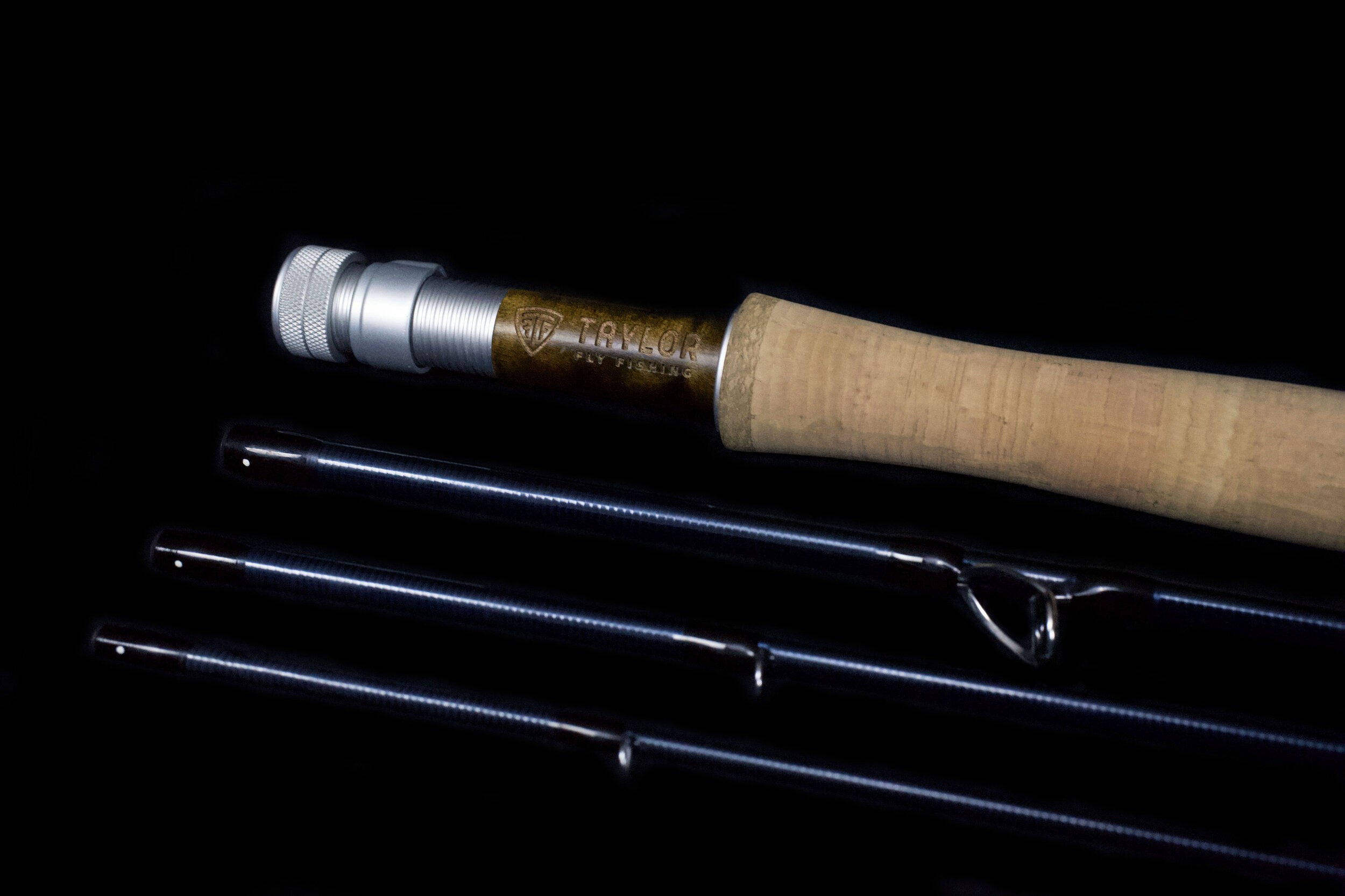 Dynamix fly rod taylor fly fishing wood engraved reel seat