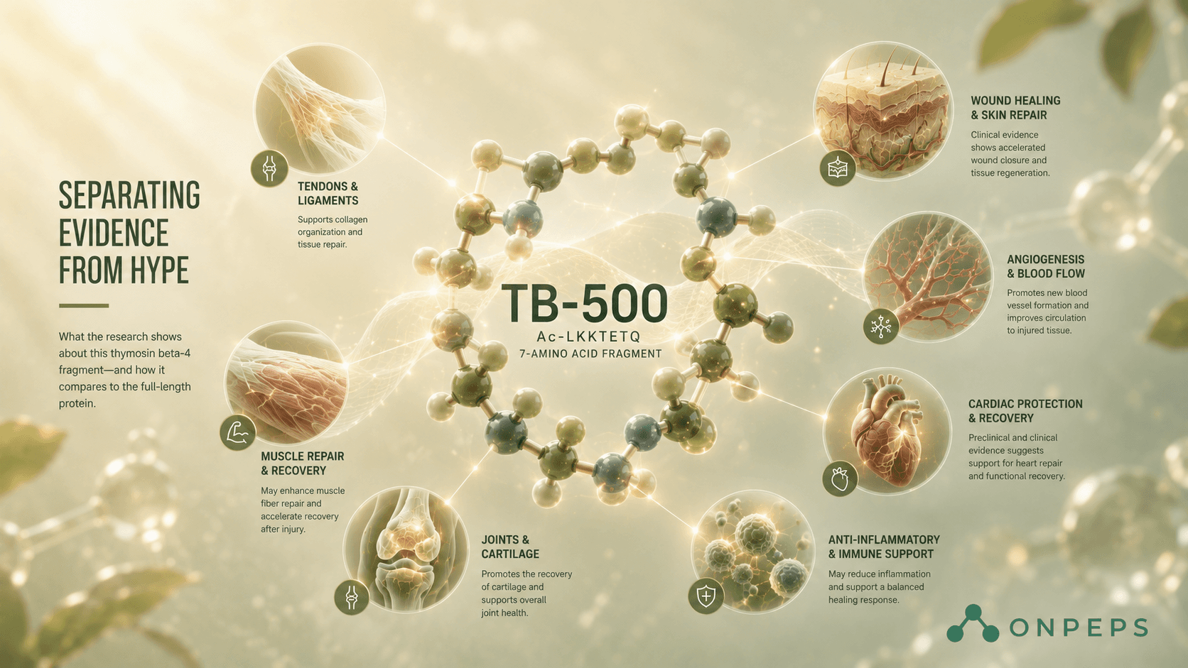 A Comprehensive Guide to TB-500: Benefits and Uses (2026) by ONPEPS