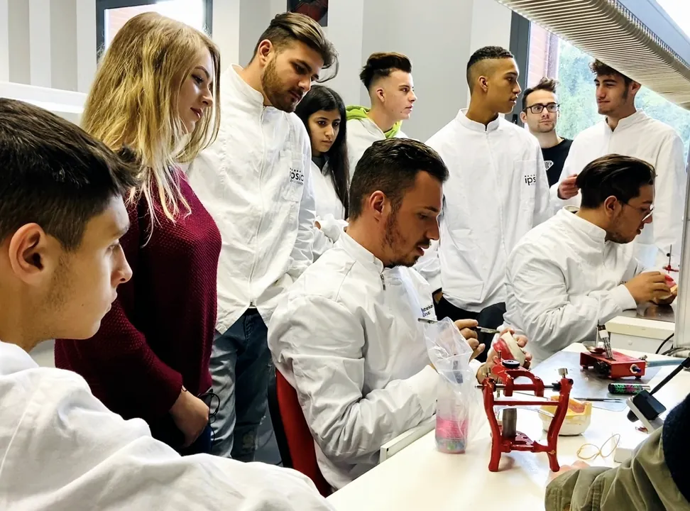 Antonello Croce — dental technician school, Italy