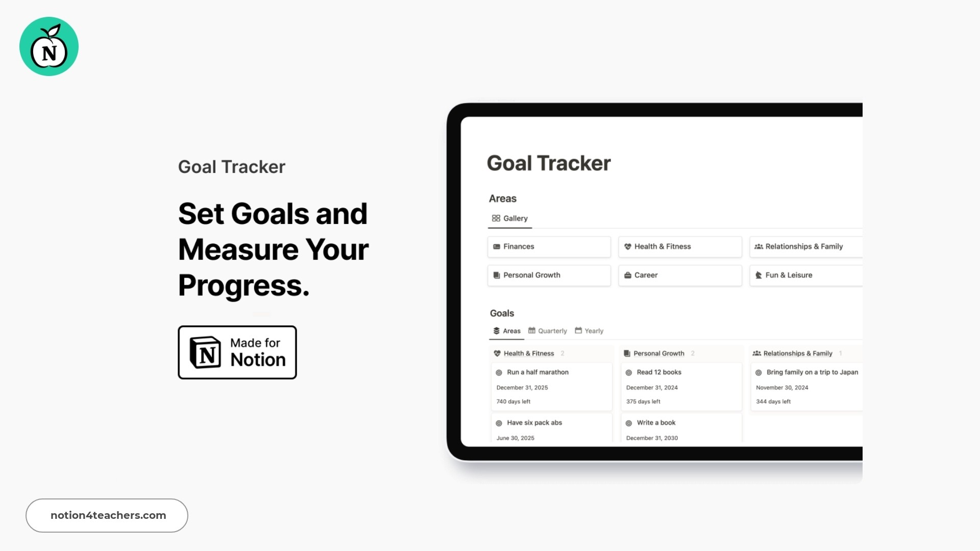 Goal Tracker by Easlo