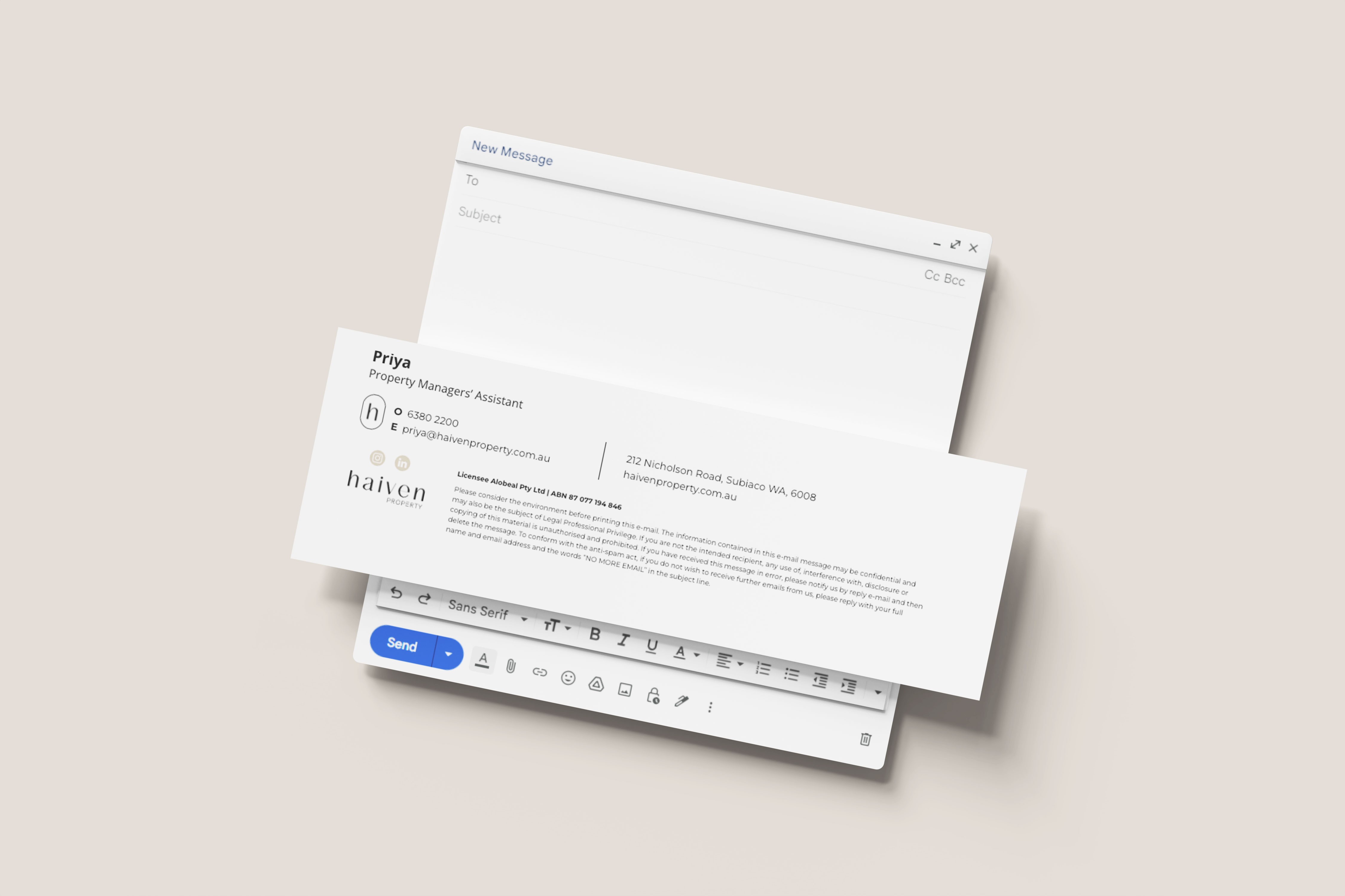 HTML Email Signature