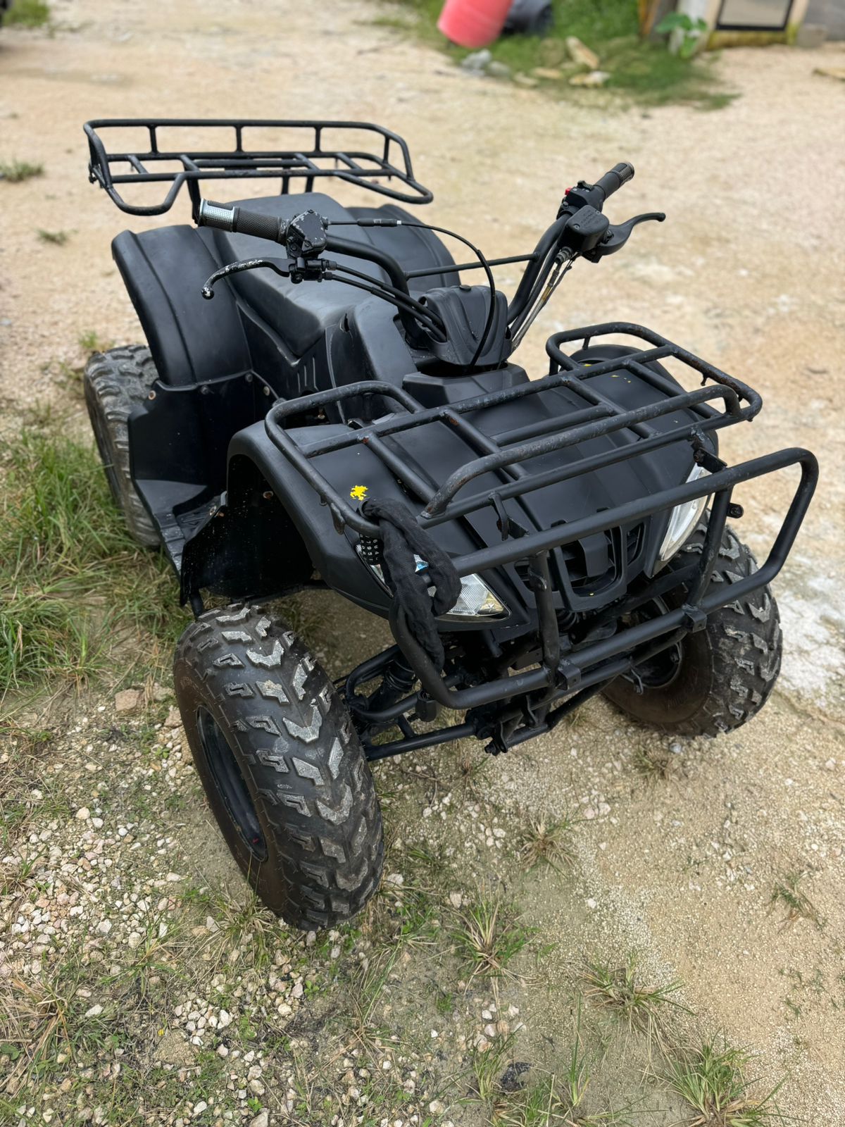 ATV Rental Tulum Italika 180 black