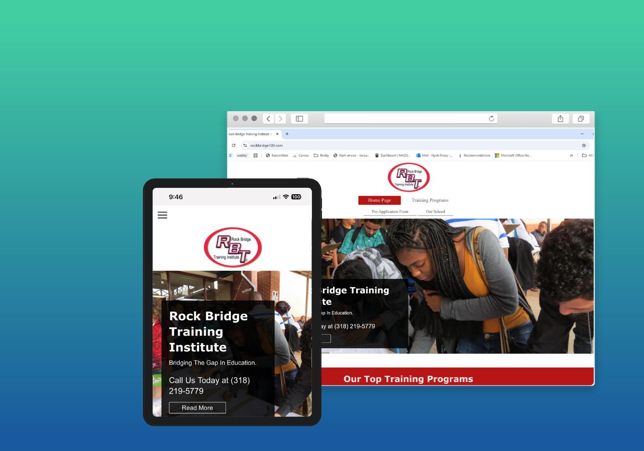 Online Class Portal Design Mockup