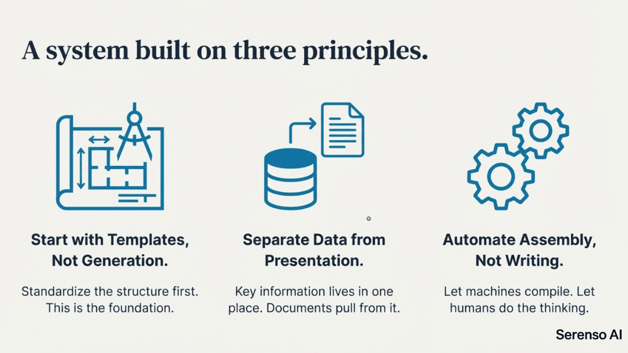 Documentation automation principles