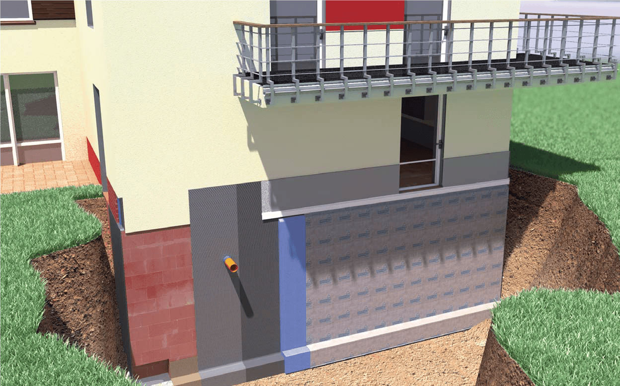 Hydroizolace základů