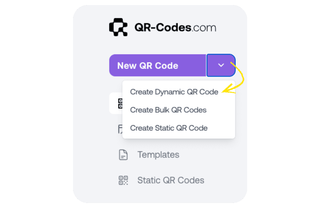 how to create a QR Code for an app