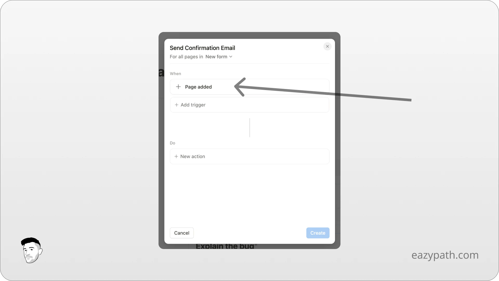 Specific Uses Cases of Notion Database Automations - Send an Email After a Form is Filled - Scope and Action
