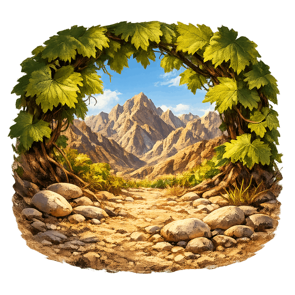 Detailed graphic of the Tulum Valley wine region.