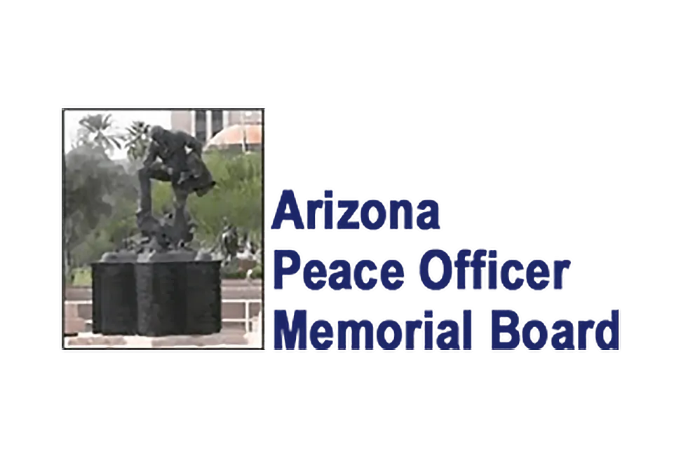 az peace officer memorial board logo