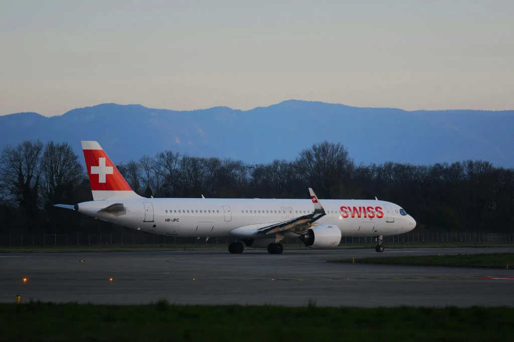 avion swiss airlines`
