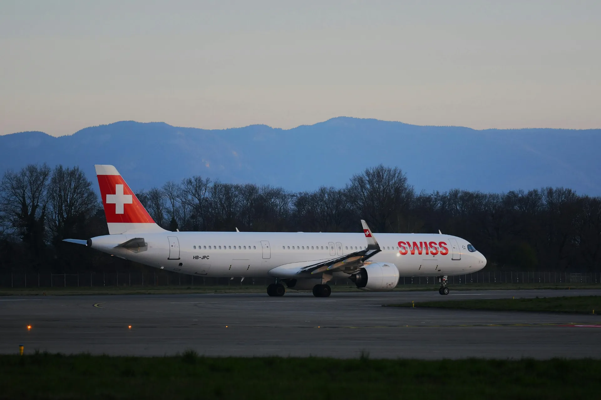 Swiss Airlines plane