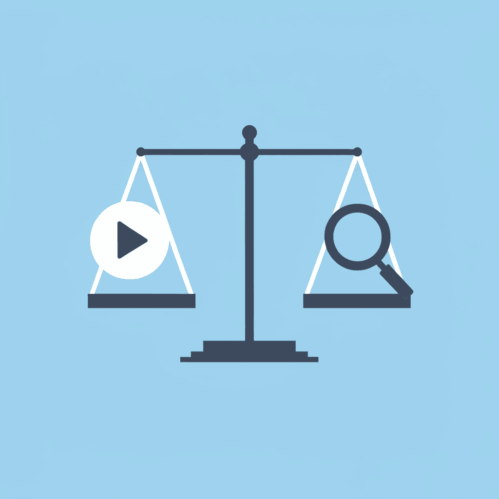 Balance scale comparing traditional assessment results versus actual preschooler knowledge and abilities