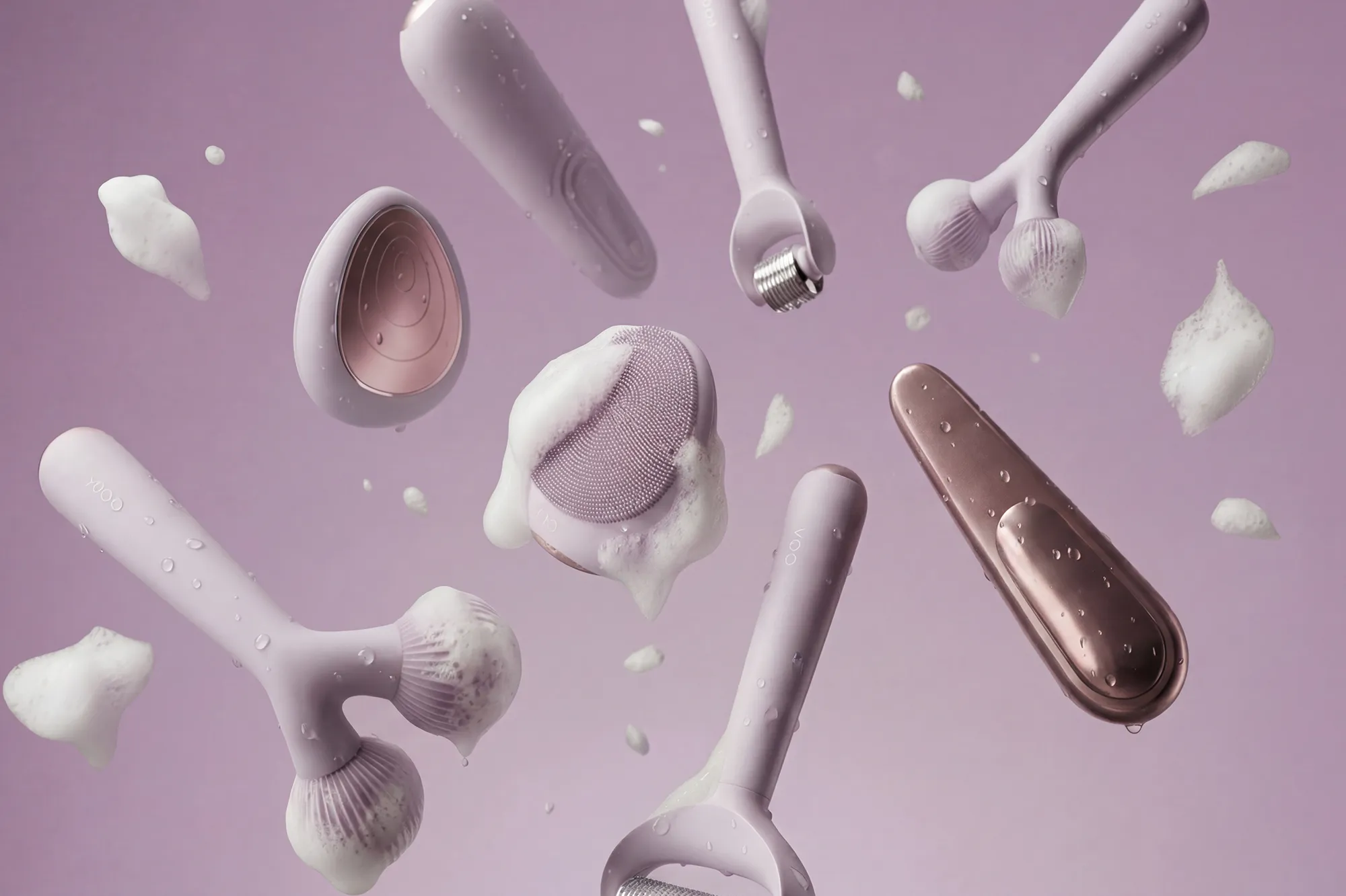 Streetside billboard with flyposters of the Batch.Works brand and illustrations