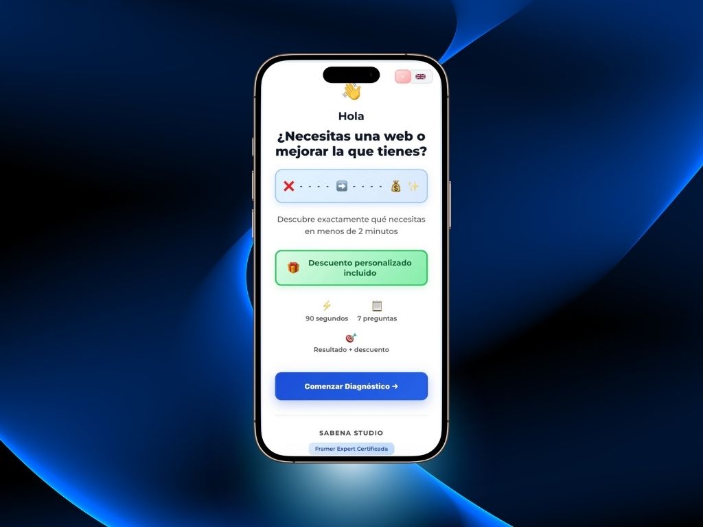 iphone showing cover page quiz