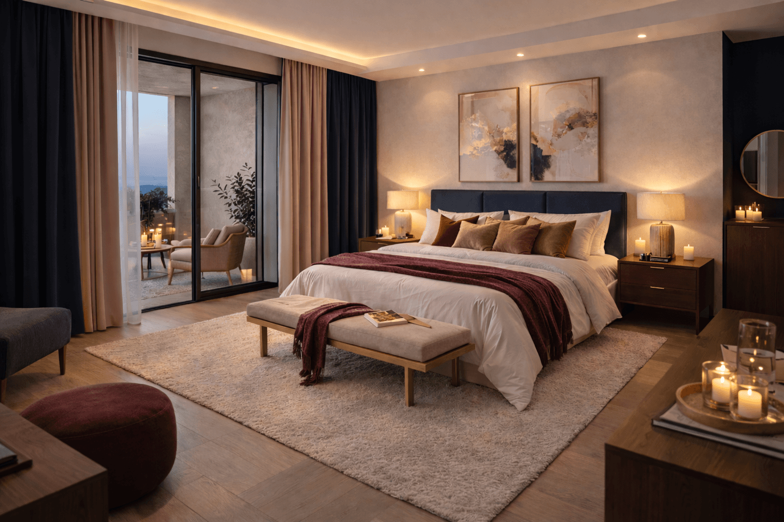 Classical wooden table