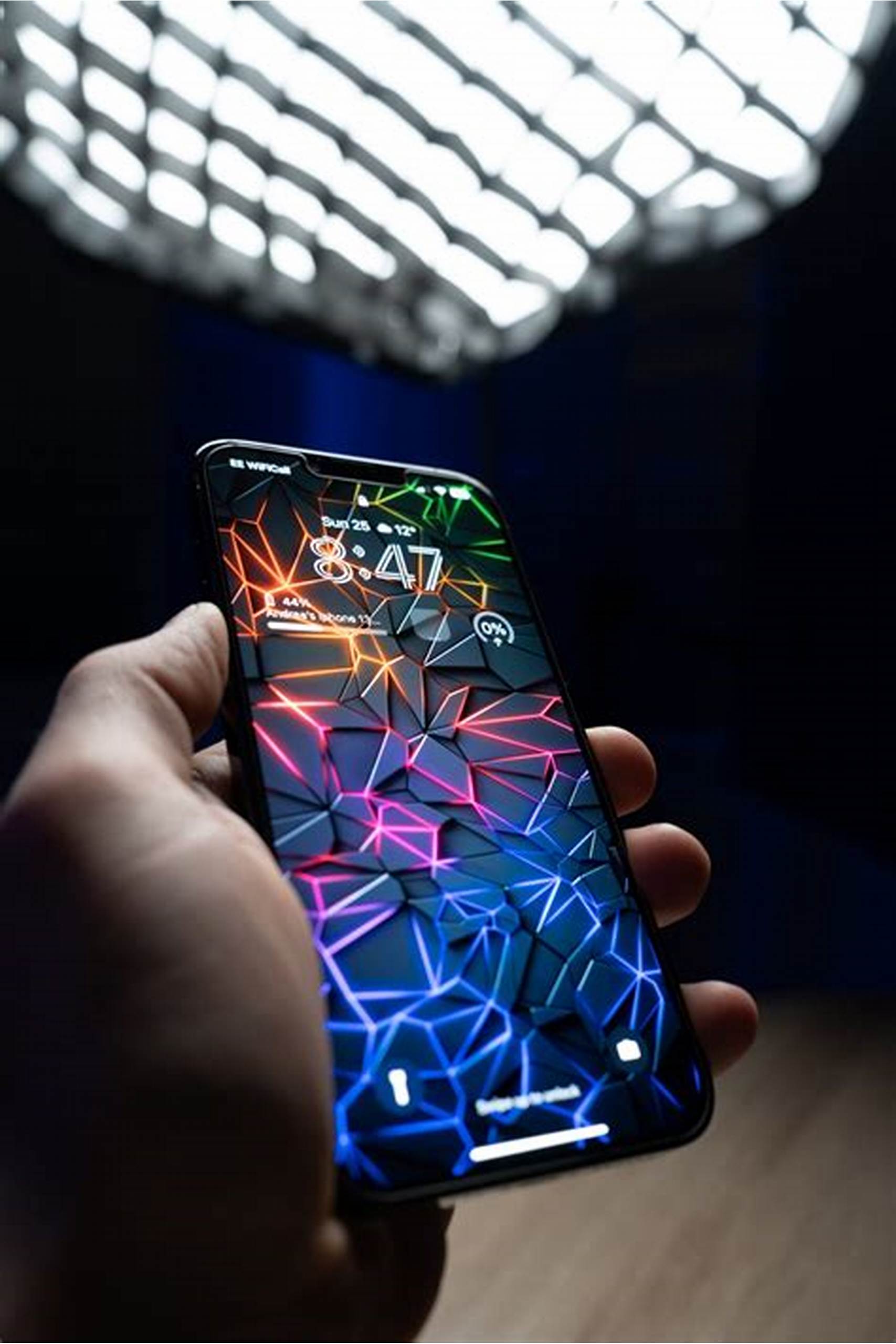 Mobile phone in hand