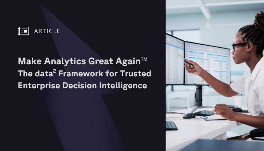 Make Analytics Great Again for Decision Intelligence