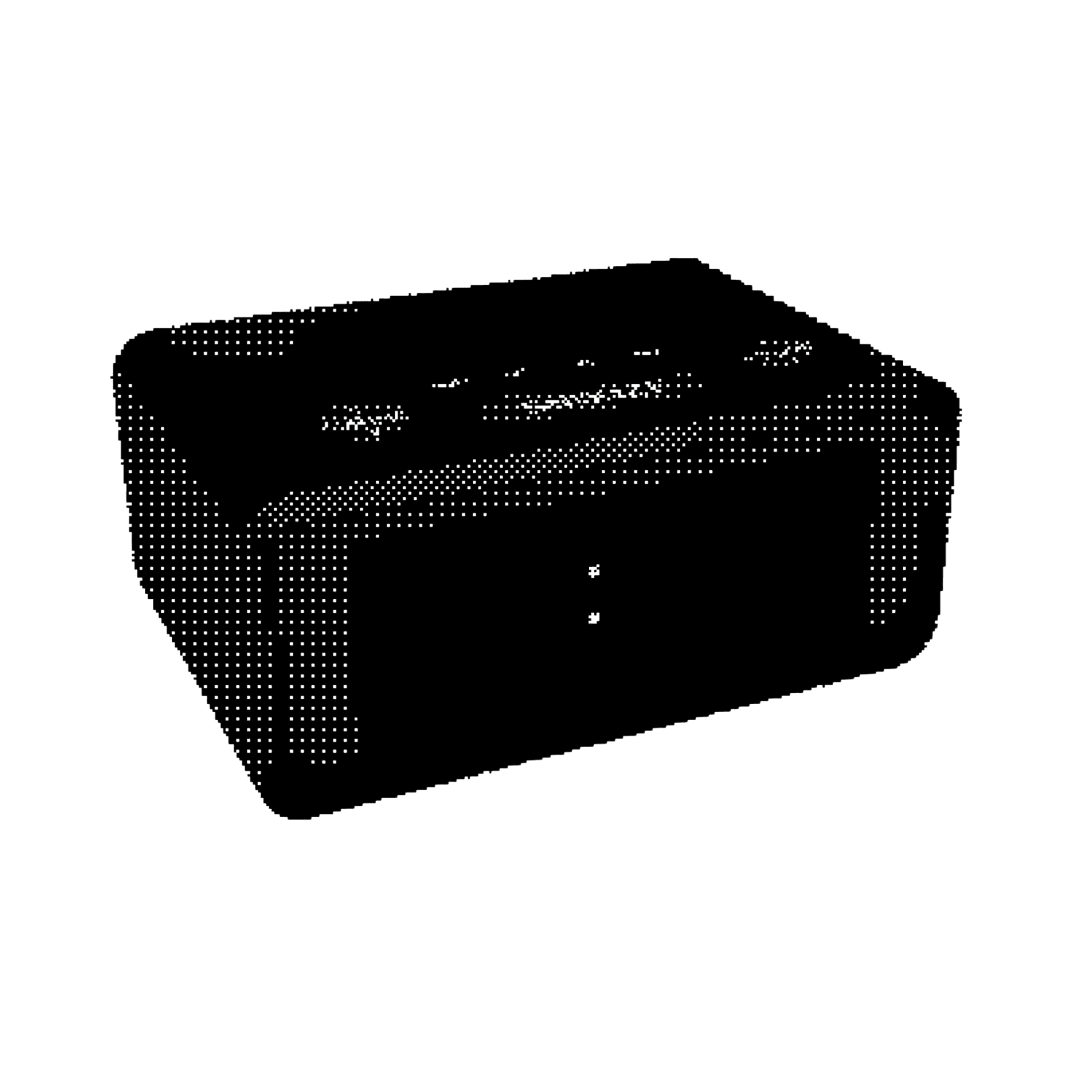 Halftone illustration of a digital alarm clock showing the word TIME, symbolizing the urgency and timing of investing in quantum technology scale-ups.
