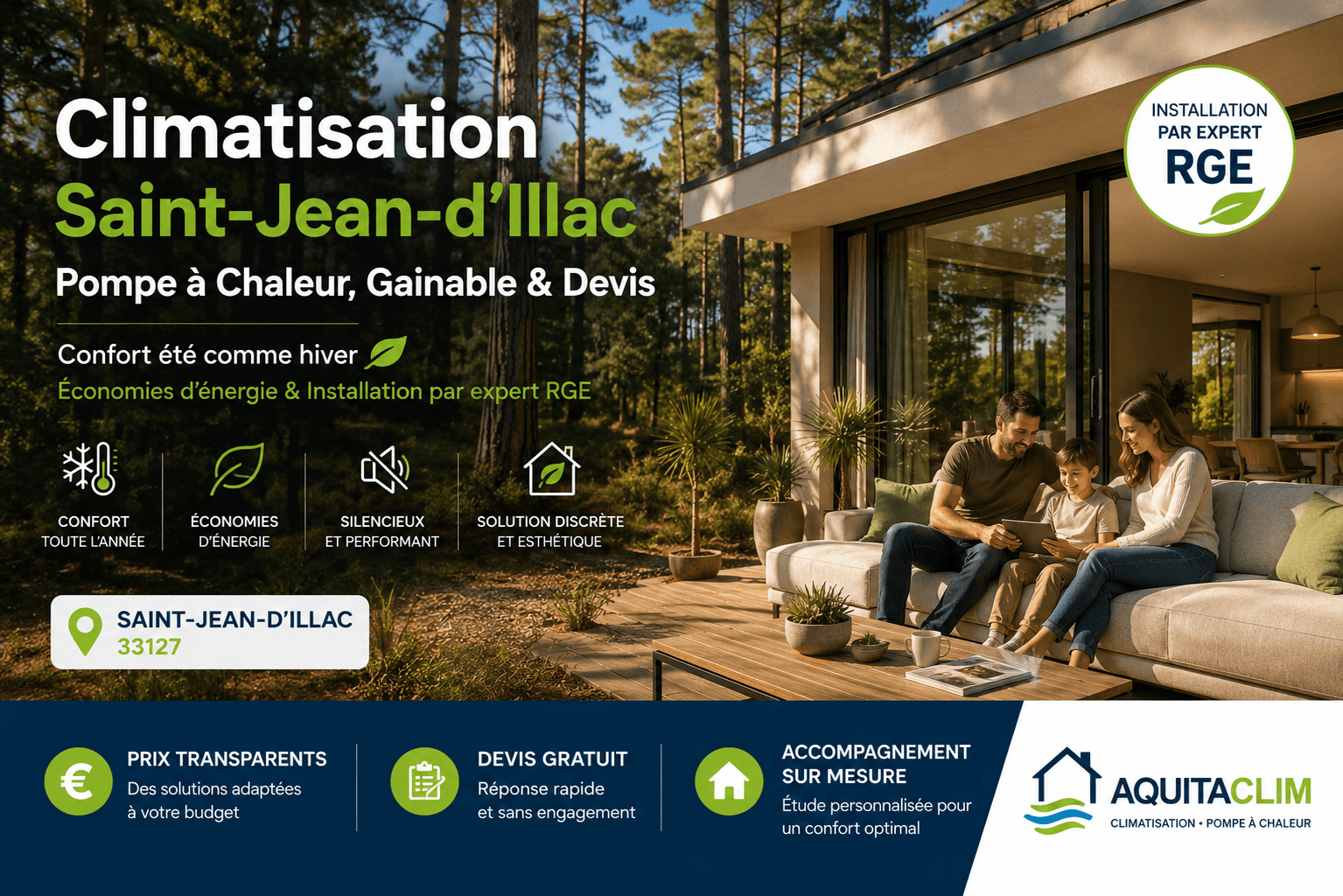 climatisation saint jean d'illac