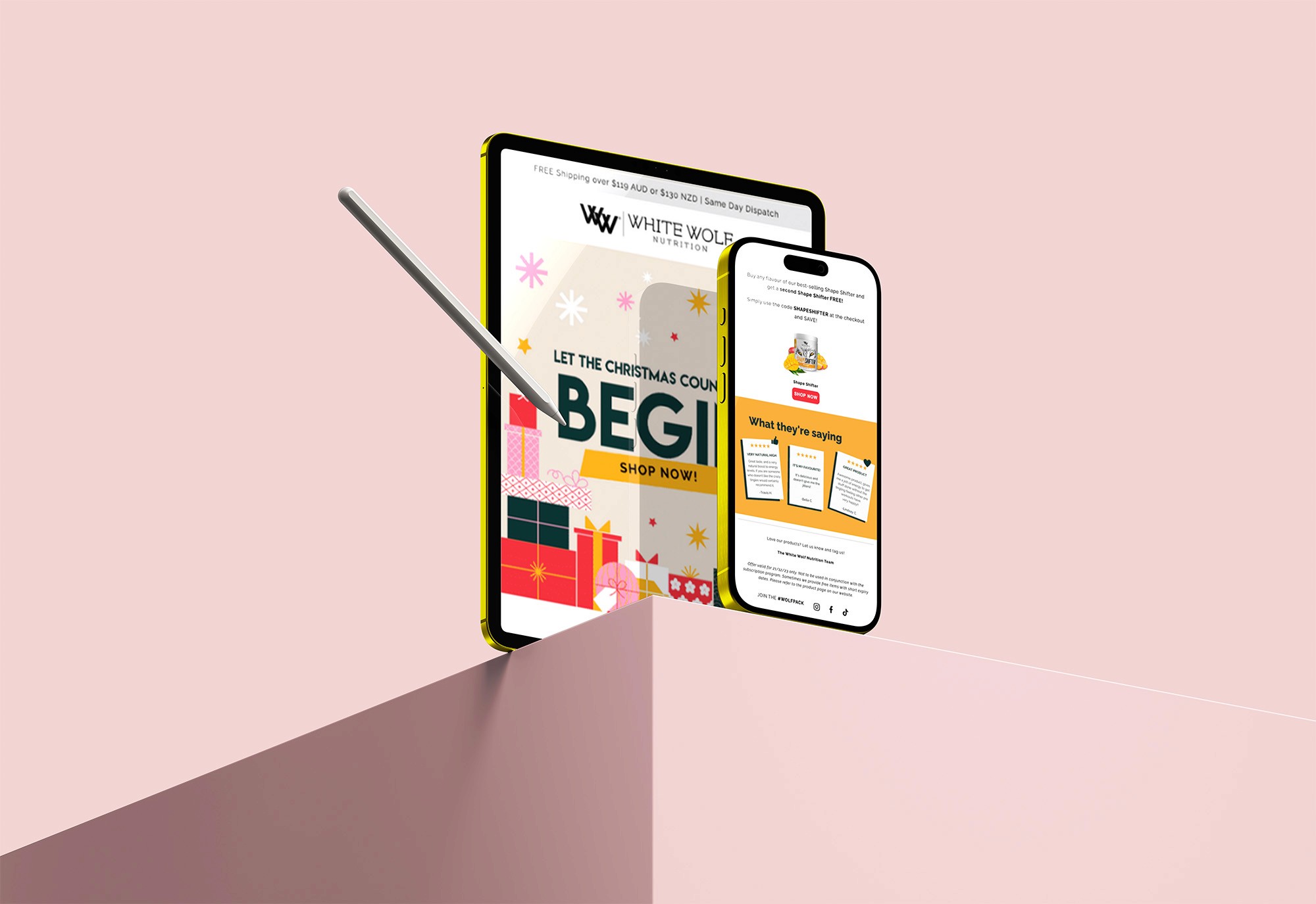 Email designs by Jinni