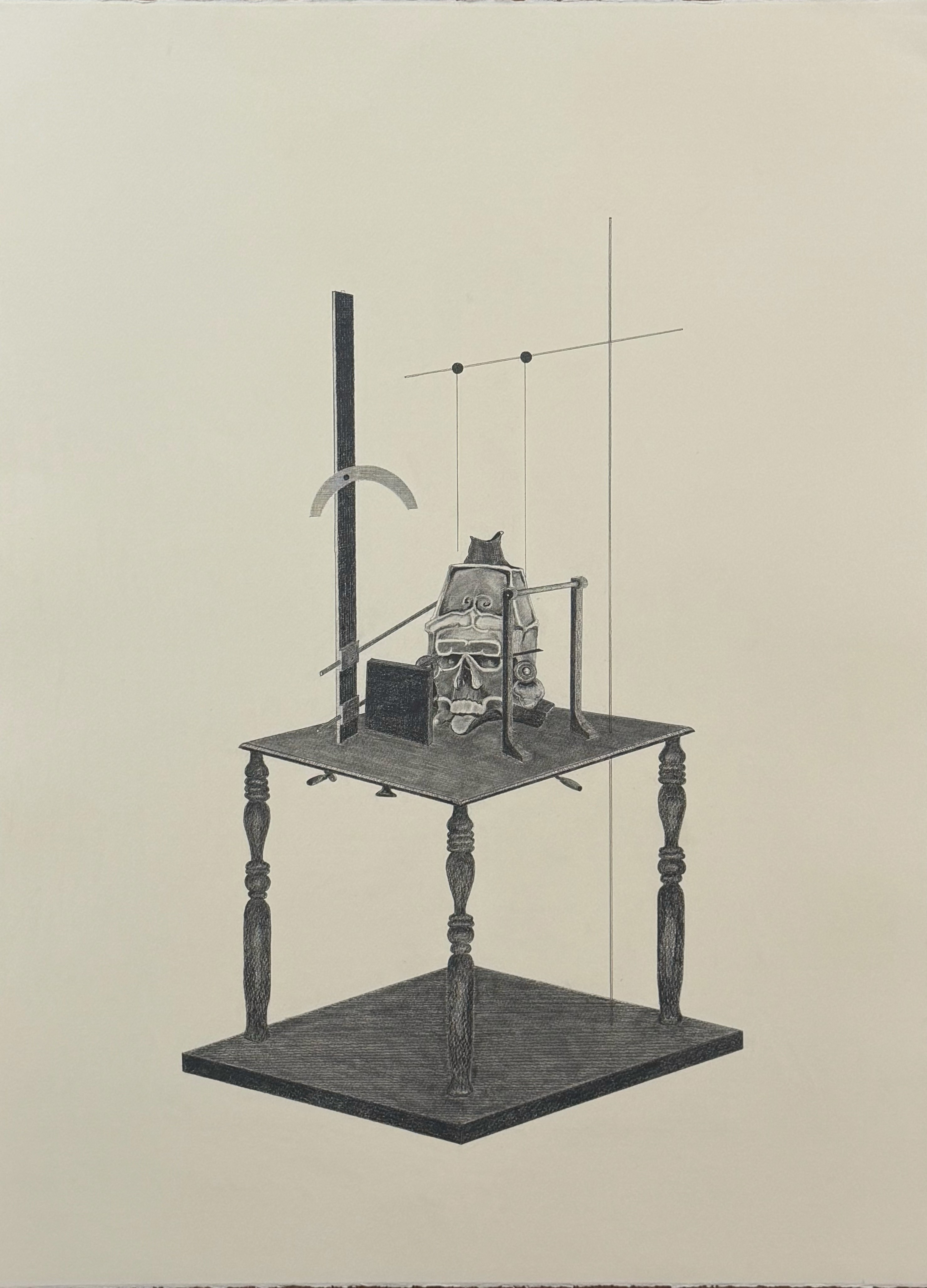 herd of sheep on road painting