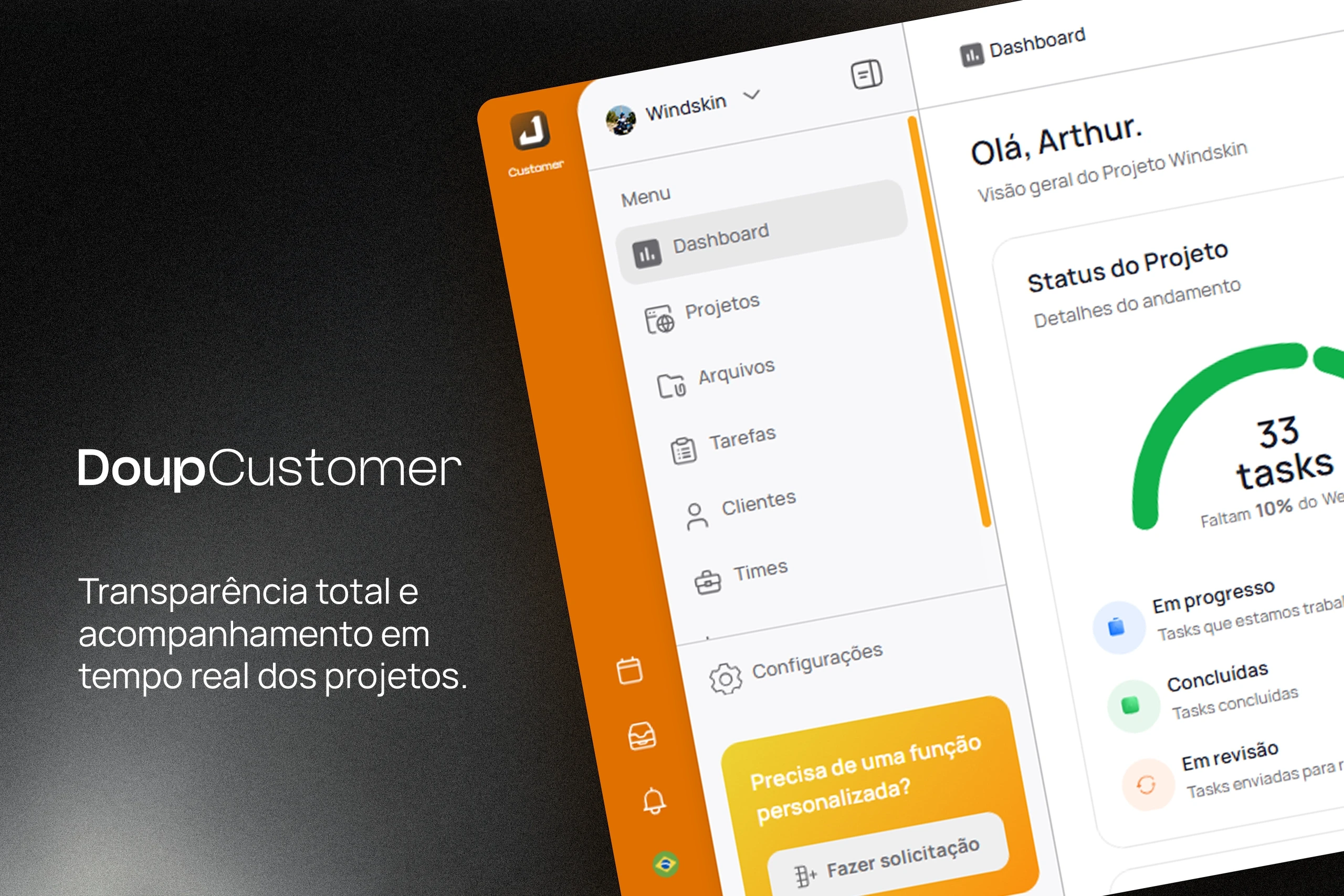 A mockup of a Macbook placed on a table