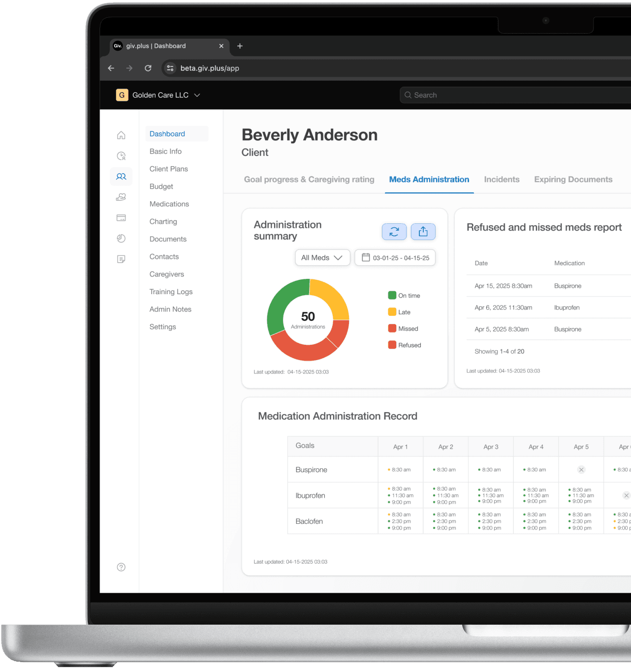 Medication software.