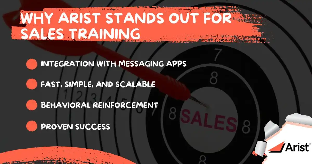 Why Arist Stands Out for Sales Training