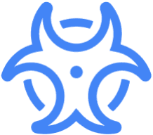 A blue symbol with a black background
AI-generated content may be incorrect.