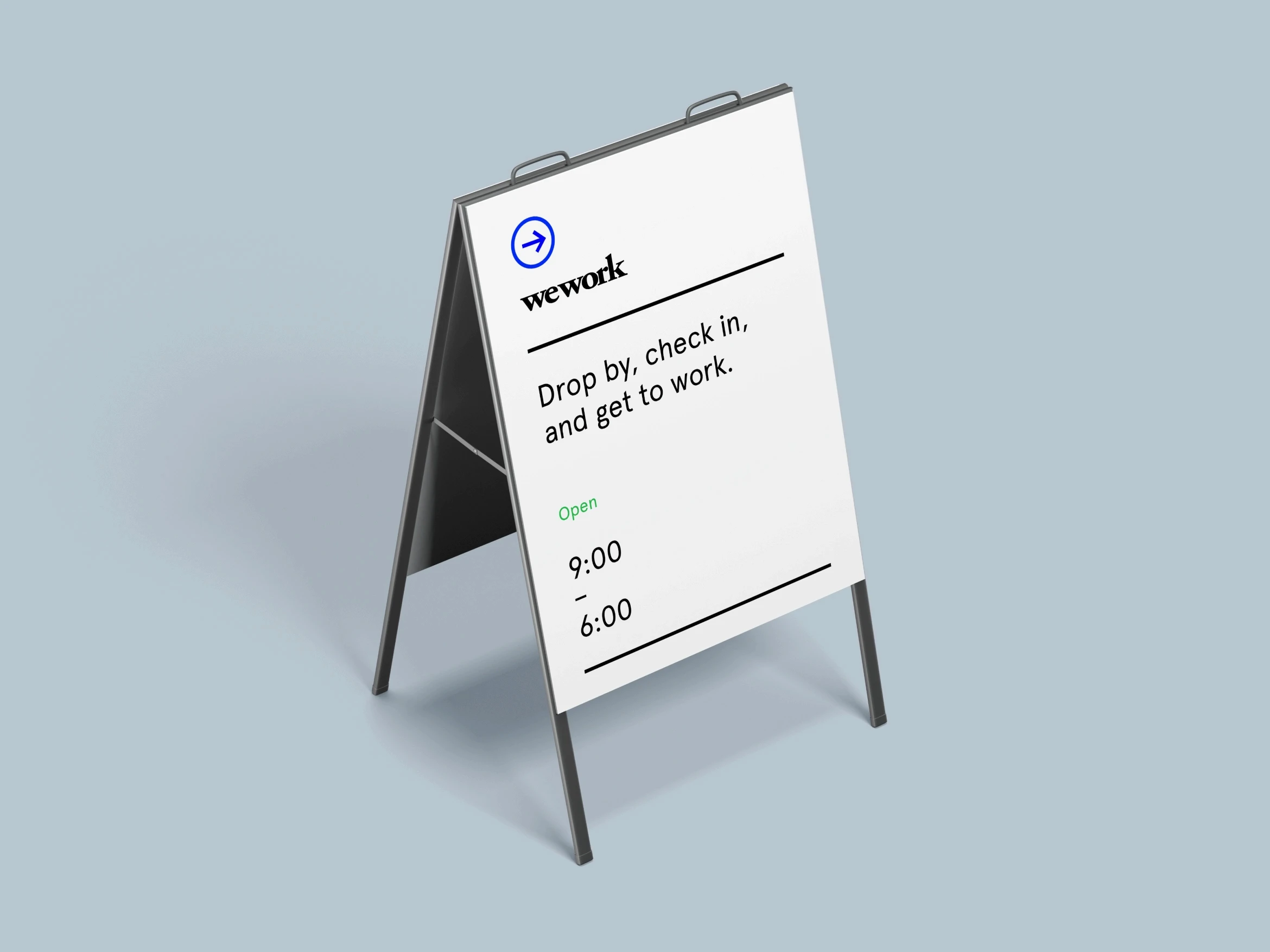 WeWork signage redesign