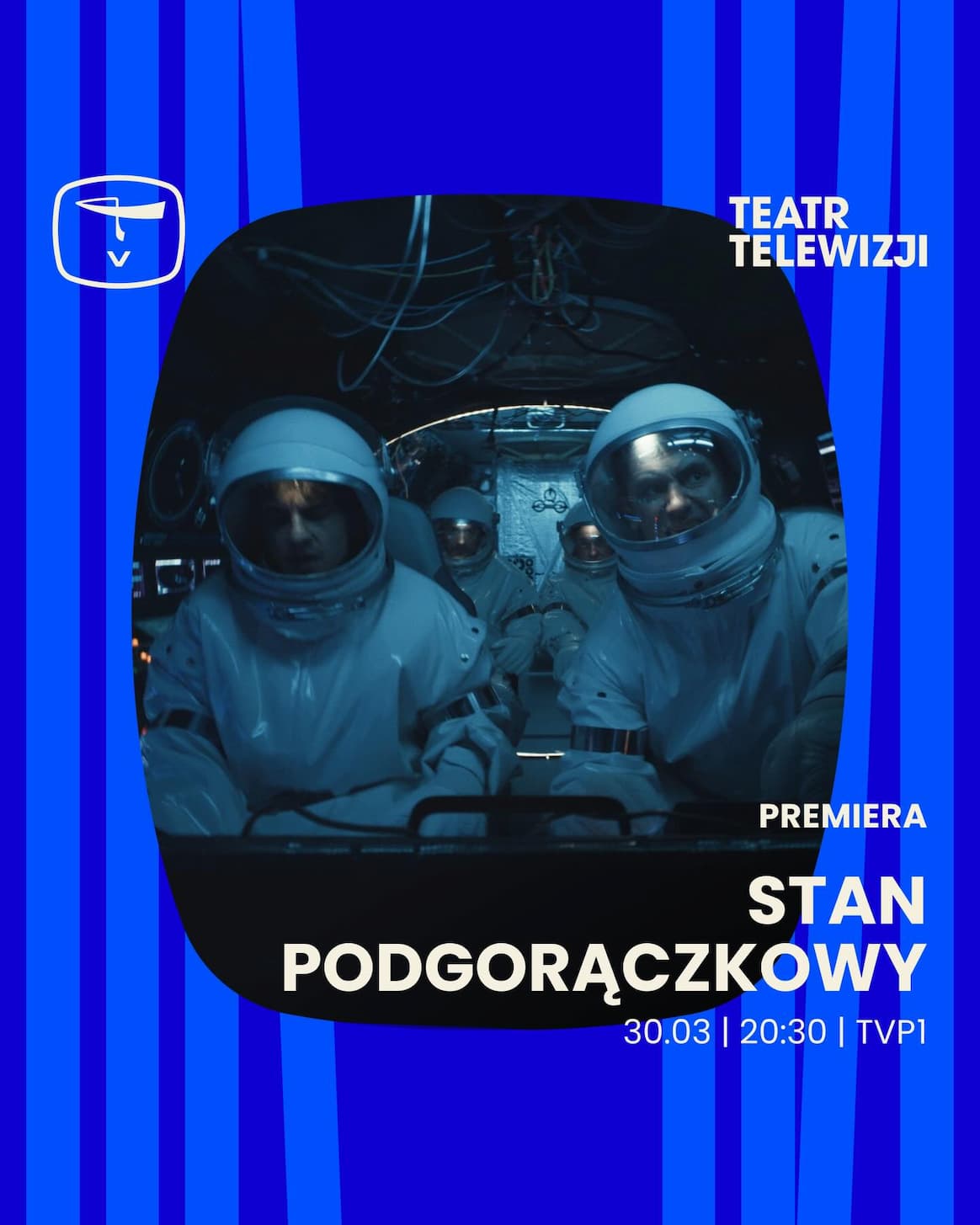 Bartłomiej Kotschedoff in "Stan podgorączkowy," the award-winning Teatr Telewizji production by Nastazja Gonera.