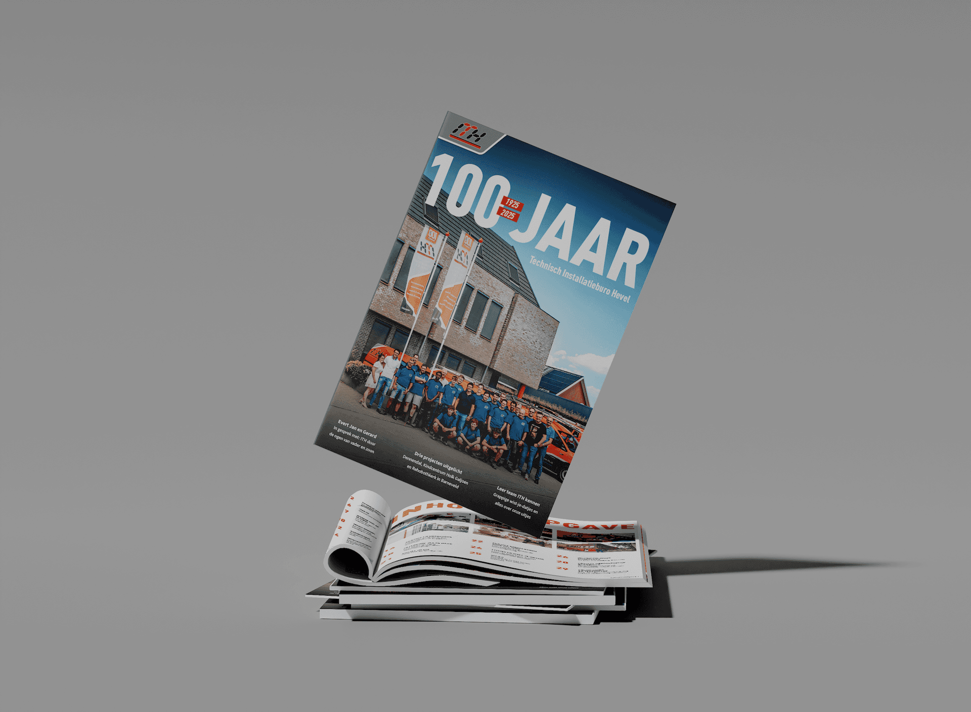 Magazine 100-jarig bestaan van ITH - Design Sparc 