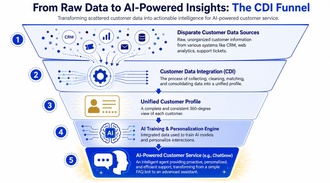 Powering AI Customer Service with Integrated Data