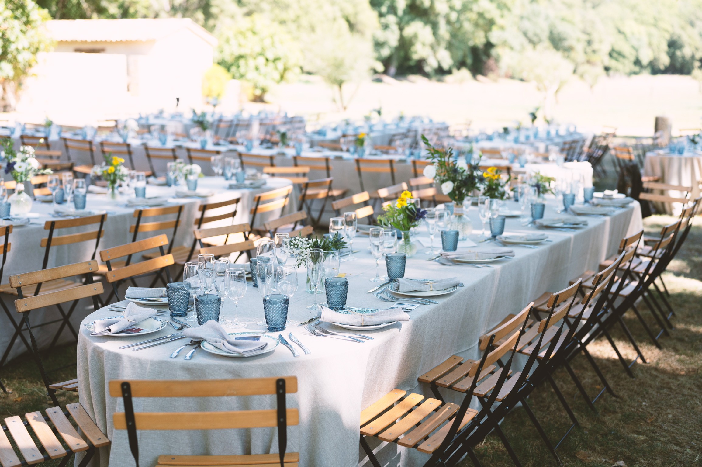 table de mariage domaine saint louis